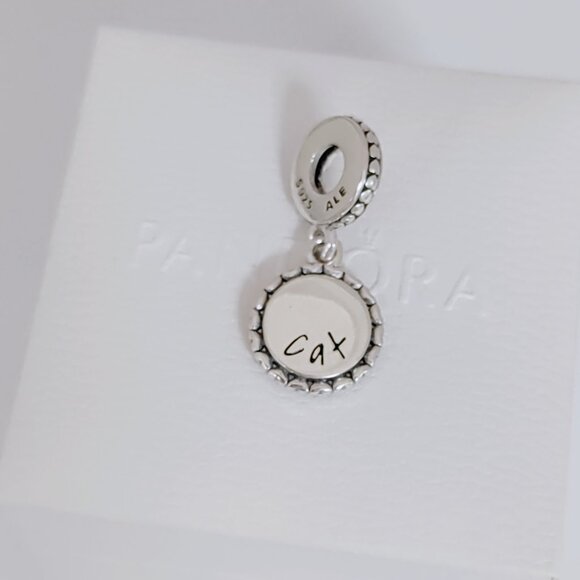 Pandora Cat Stick Figure Dangle, Mixed Enamel Exclusive Dangle Charm with box - Picture 4 of 7